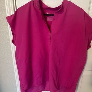 Figs Electric Orchid Rafaela Top- Medium